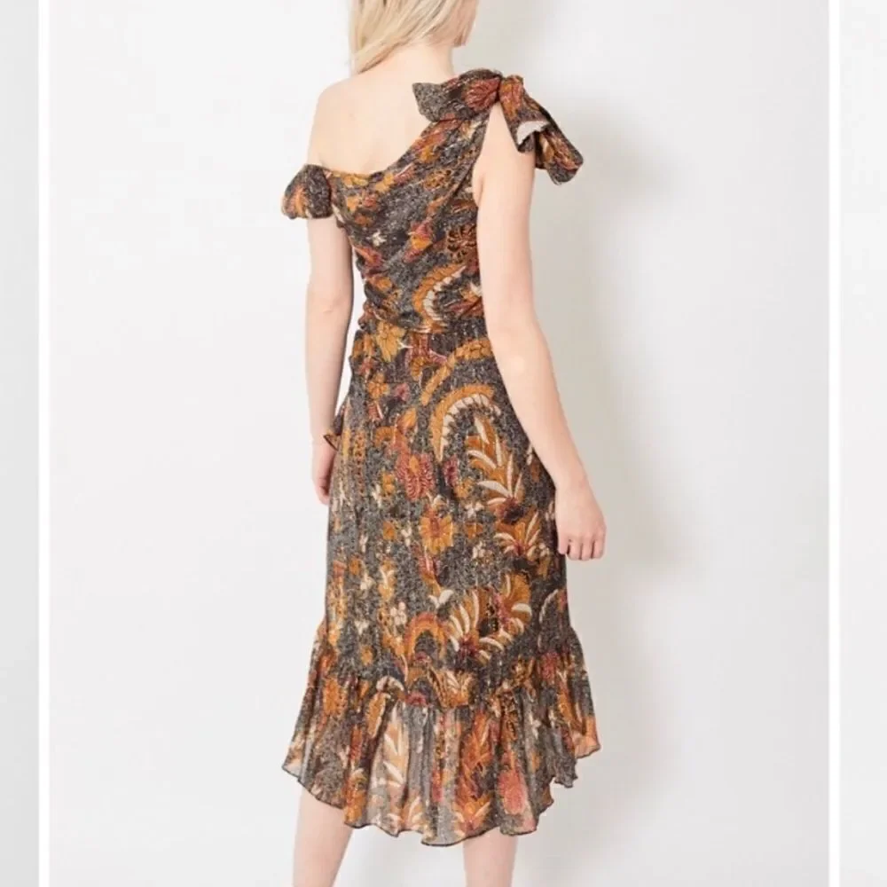 Ulla Johnson Uma Silk Print Dress - Picture 2 of 11
